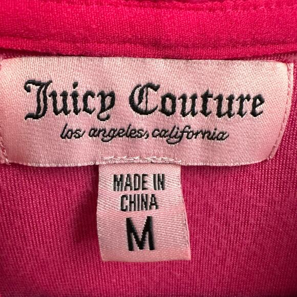 Juicy Couture Velour Track Suit Set Hot Pink Mean Girls Edition Medium 2 Piece - Picture 4 of 11